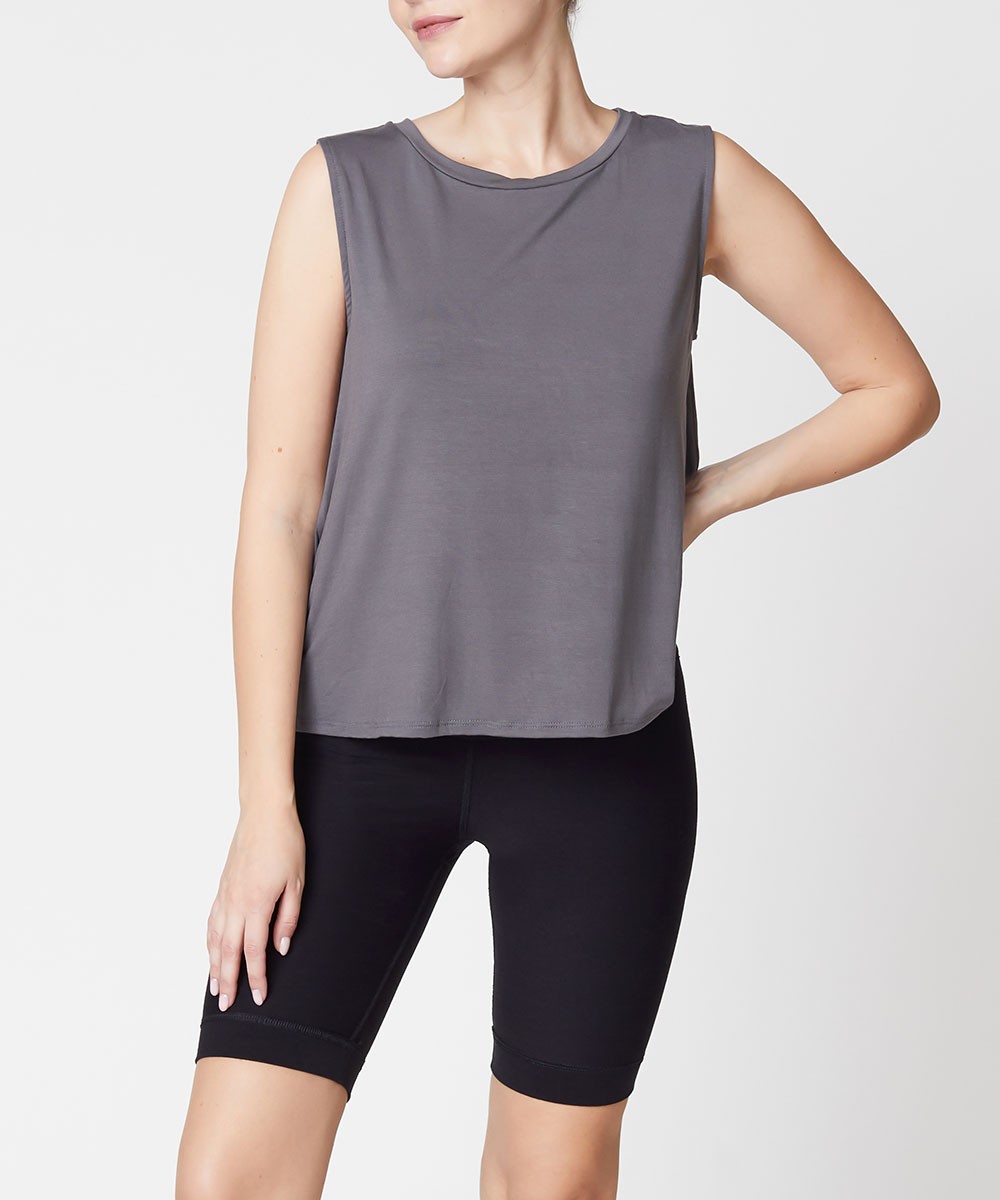 BAMBOO MUSCLE SLEEVELESS TOP